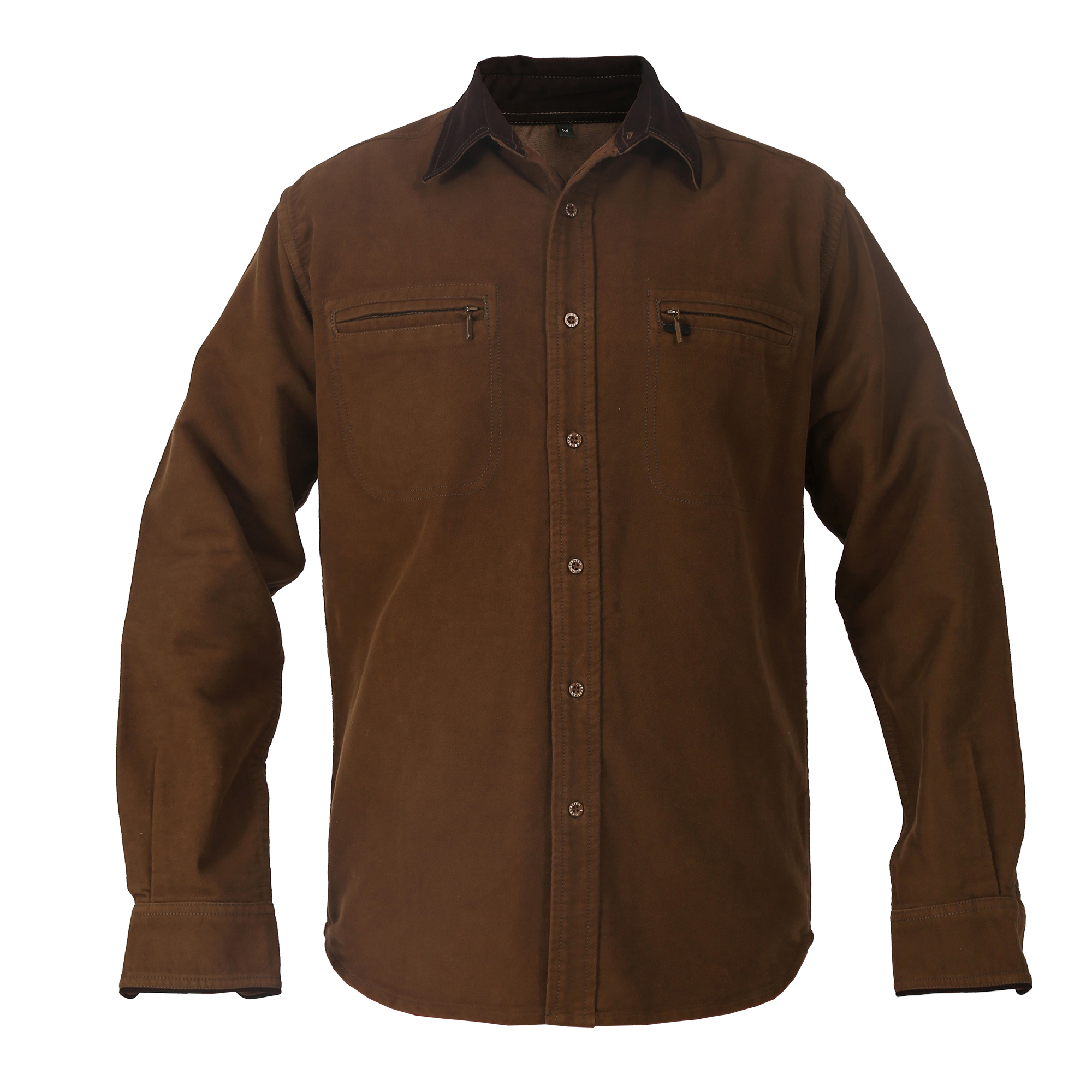 S24CAU017 BROWN SHIRT